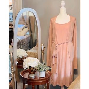 Fashion Nova two piece dress and duster set